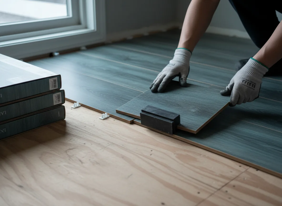Luxury Vinyl Plank Installation company in Powderville, MT